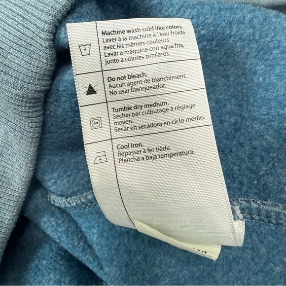 Carhartt Relaxed Fit Hoodie Sweatshirt Women Size 8/10 Full Zip Mid Weight Coral - Picture 8 of 11